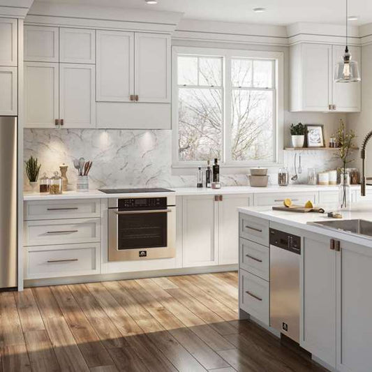 FORNO Villarosa 30-Inch Built-In Single Wall Oven, Stainless Steel, Self-Cleaning, Model FBOEL1358-30