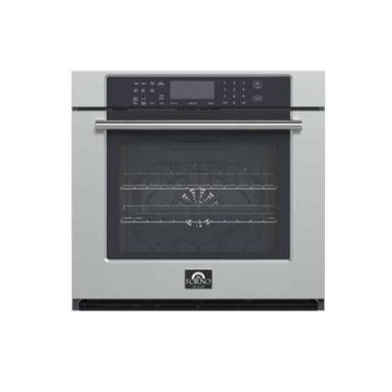 FORNO Villarosa 30-Inch Built-In Single Wall Oven, Stainless Steel, Self-Cleaning, Model FBOEL1358-30