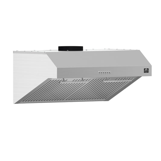 Forno Bari 30-Inch Under-Cabinet Range Hood, 400 CFM, Stainless Steel (Model FRHUC5255-30)