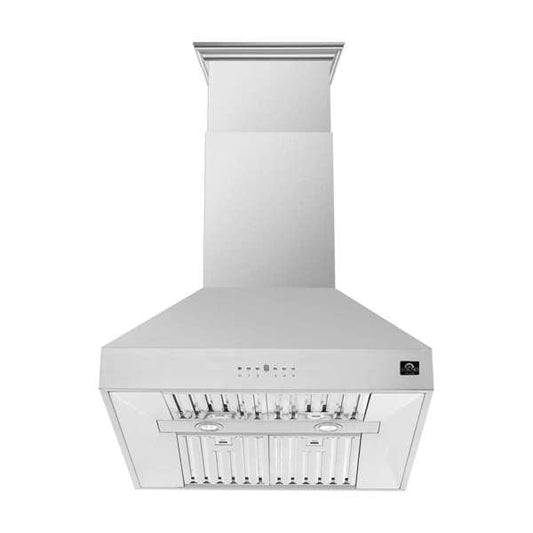 Forno Coppito 30-Inch Island Range Hood, 600 CFM, Stainless Steel (FRHIS5129-30)