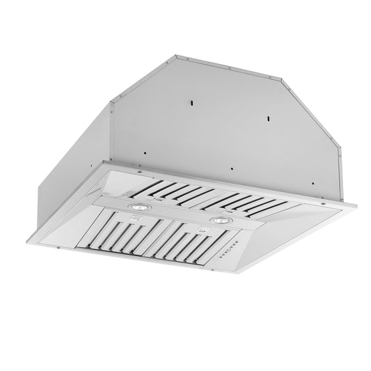 Forno Altilia 30-Inch Built-In Insert Range Hood, 600 CFM, Stainless Steel (Model FRHRE5337-30)